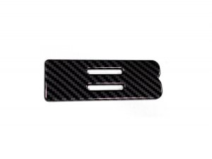 Ford Bronco Front Grille Letter Kit - Carbon Fiber Finish w/ Red R